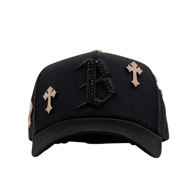 Barbas Hats B Chrome 24K Gold