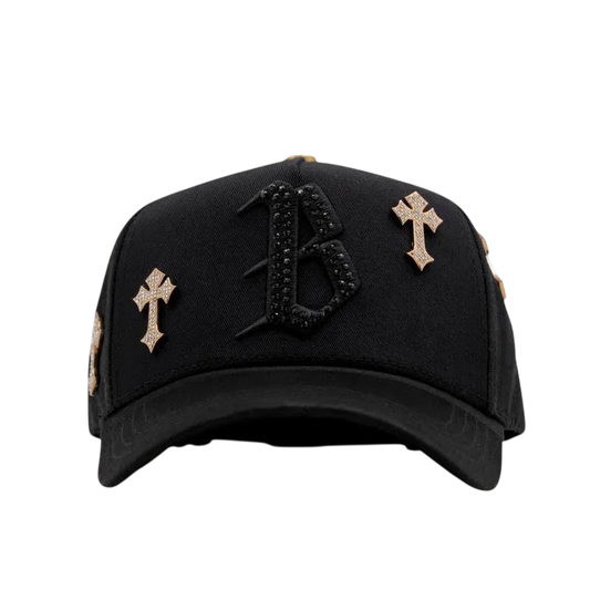 Barbas Hats B Chrome 24K Gold