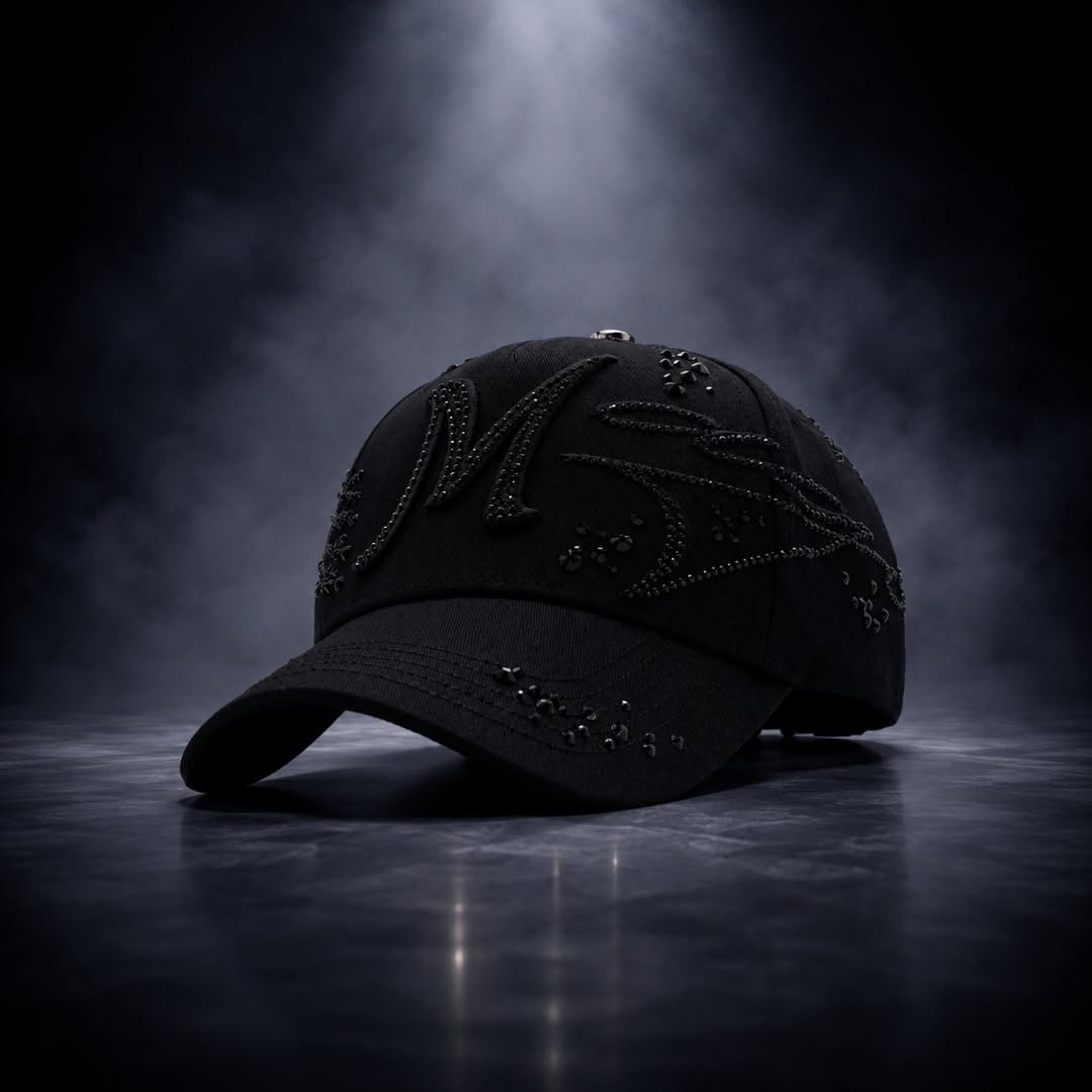Gorra 31 Hats x el Mago total Black